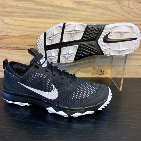 Nike FI Bermuda Spikeless Golf Shoes Wide Black - Picture 6 of 7